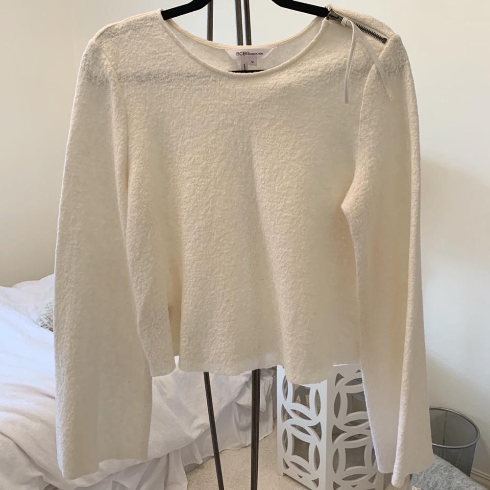 BCBG Generation Flare Sleeve Top